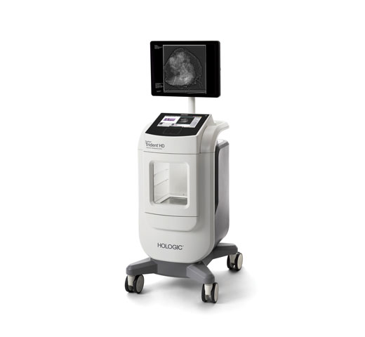 Sistema de radiografía de muestras Faxitron® Trident® HD sobre fondo blanco