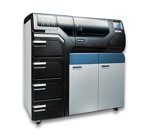 Procesador ThinPrep® 5000 Autoloader de Hologic sobre fondo blanco