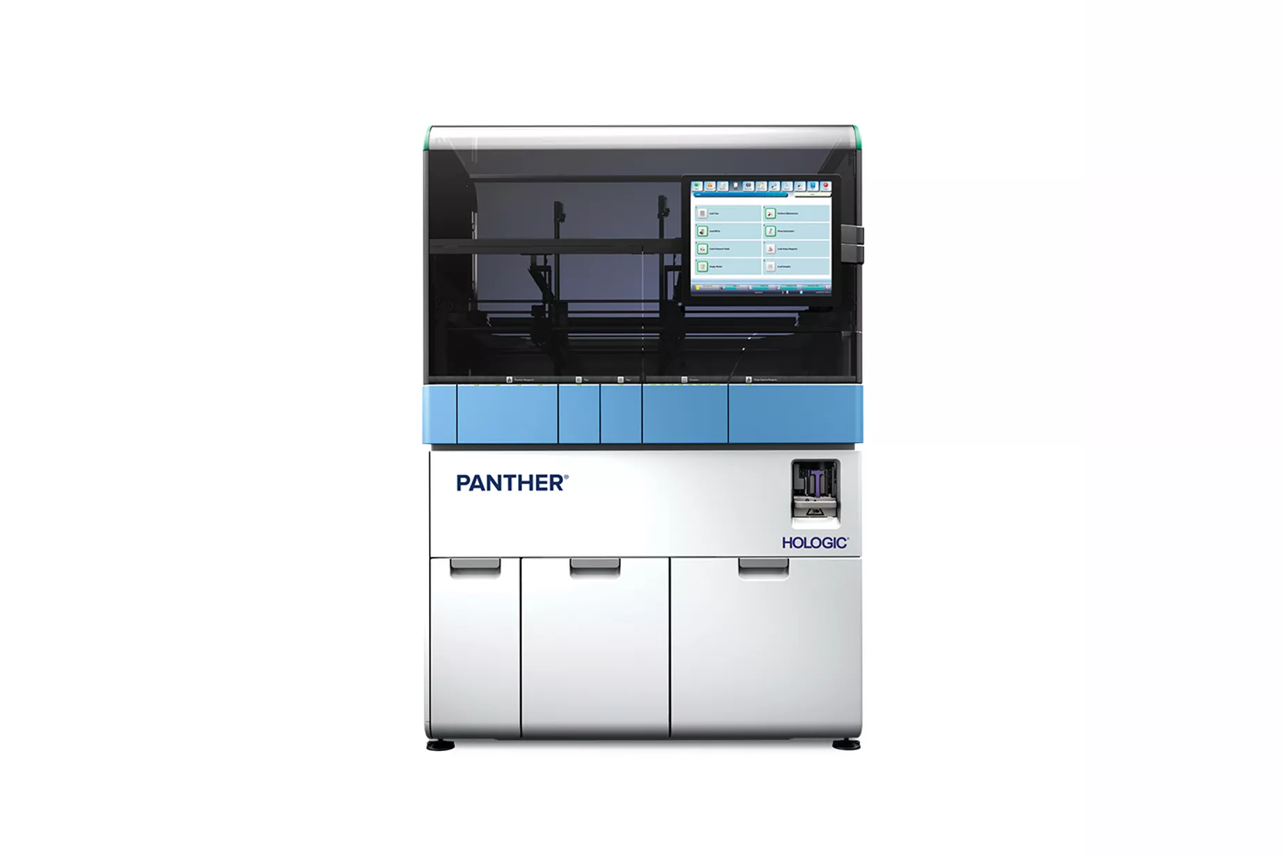 Sistema Panther sobre fondo blanco