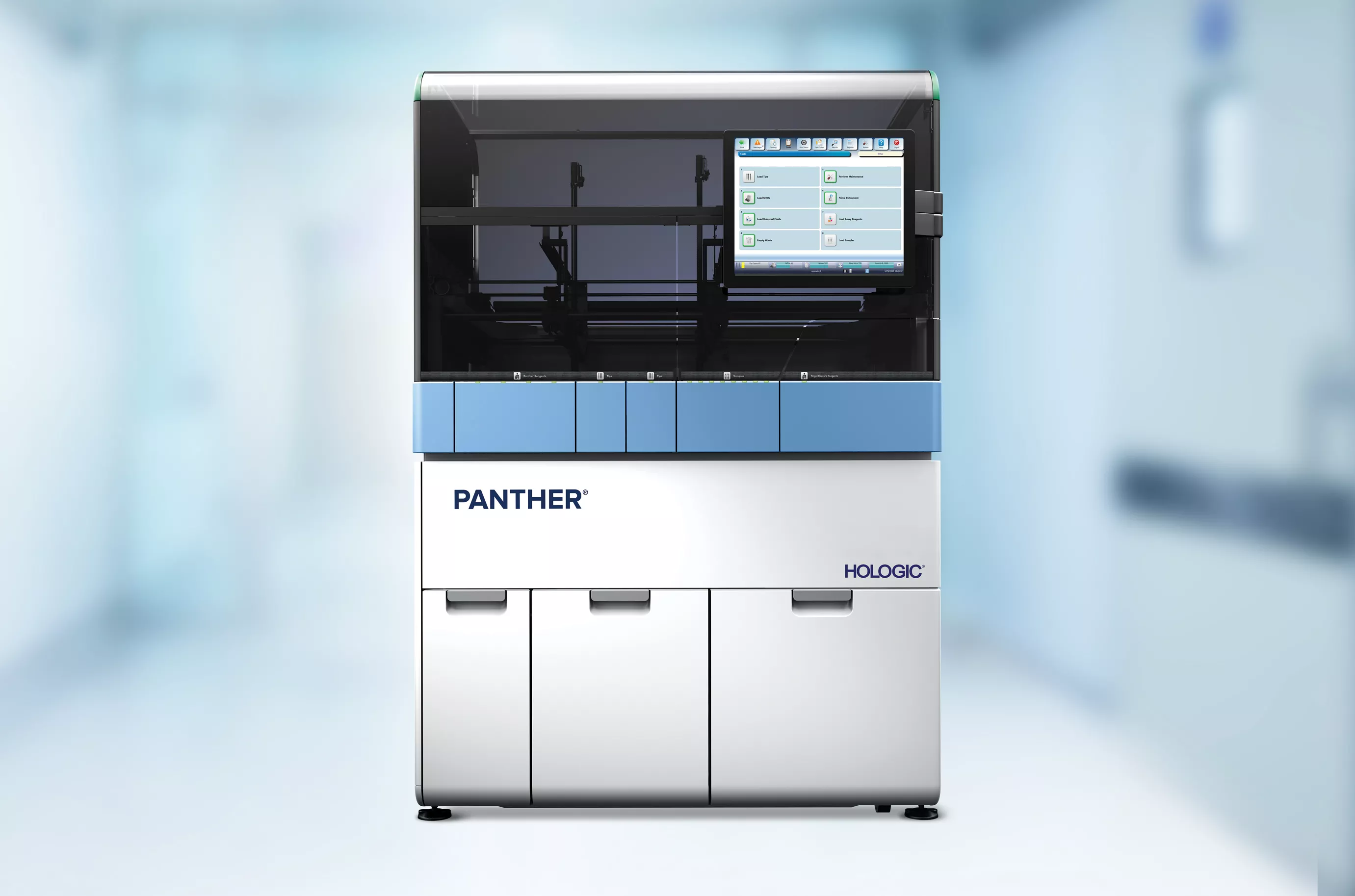 Imagen de un sistema Panther en un laboratorio.